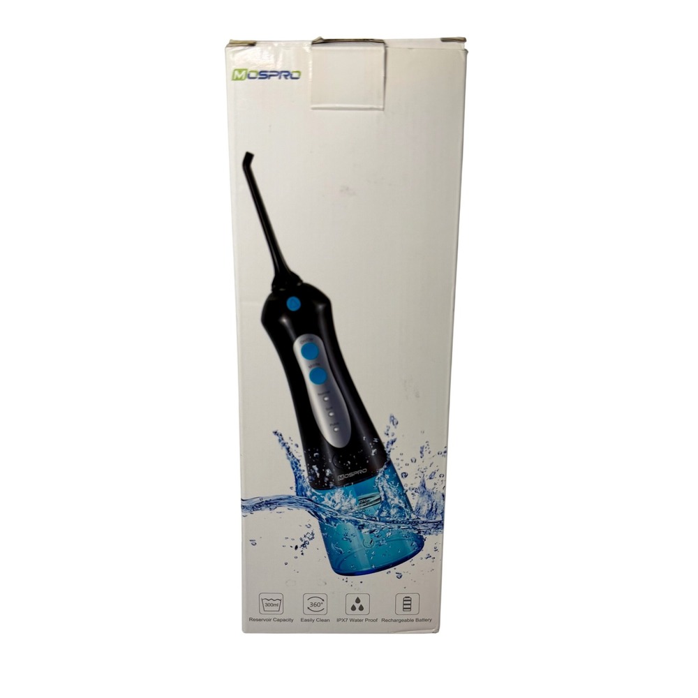 Mospro Water Flosser Professional Cordless Dental Irrigator Black FC159 300ml